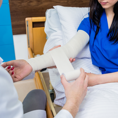 Plaster Cast Application